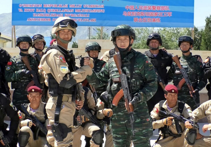 Узбекистан и Китай проводят совместные антитеррористические учения