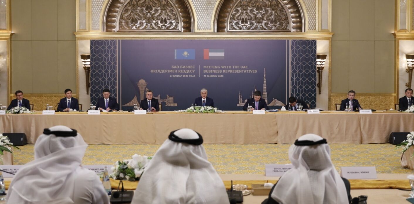 Казахстан ведет переговоры с инвесткомпанией ОАЭ о реализации проекта в $6,6 млрд – Токаев