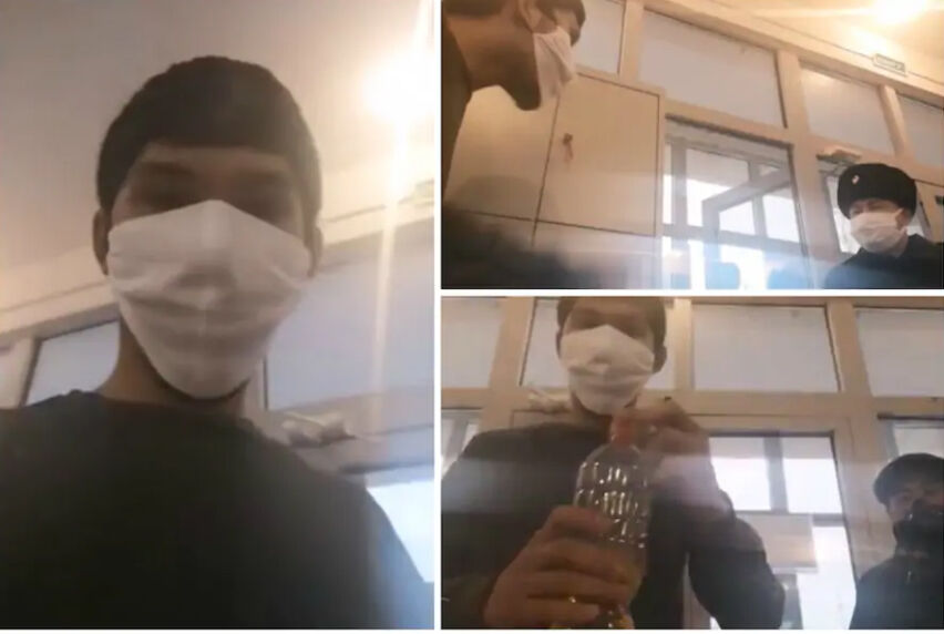 На работу с огоньком