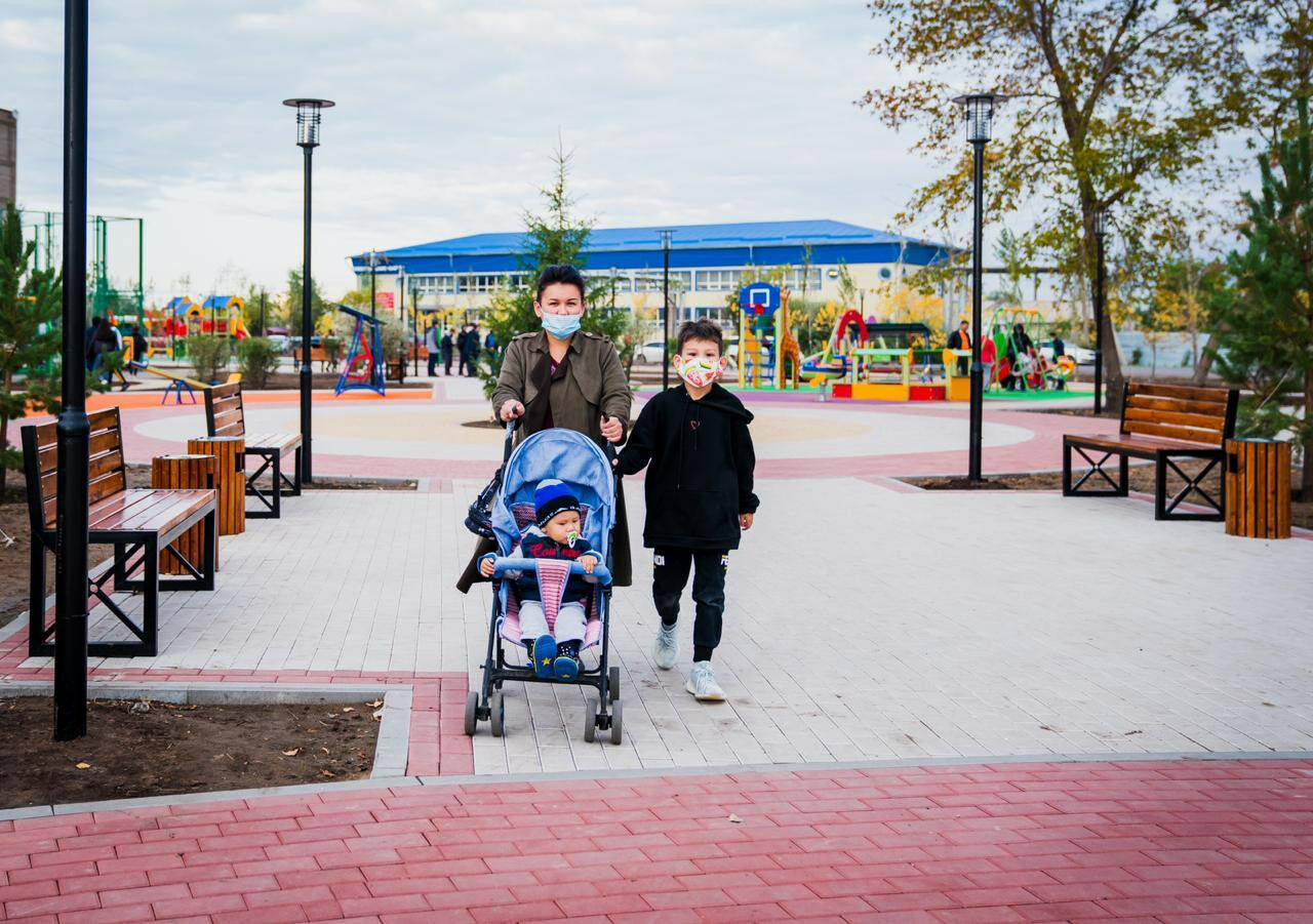На месте болот и пустырей благоустраивают парки и большие дворы в Нур-Султане – Фото №6