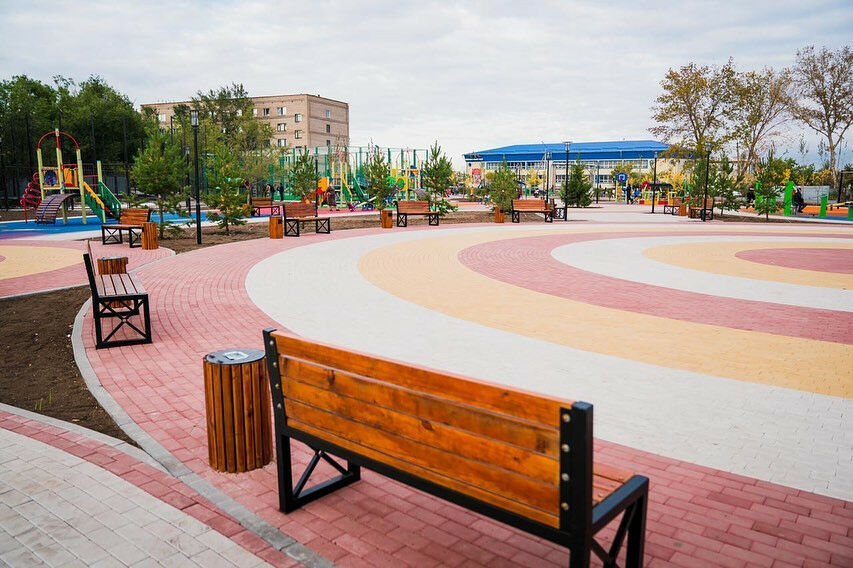 На месте болот и пустырей благоустраивают парки и большие дворы в Нур-Султане – Фото №10