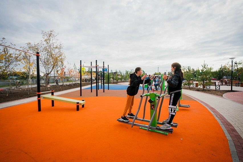 На месте болот и пустырей благоустраивают парки и большие дворы в Нур-Султане – Фото №4