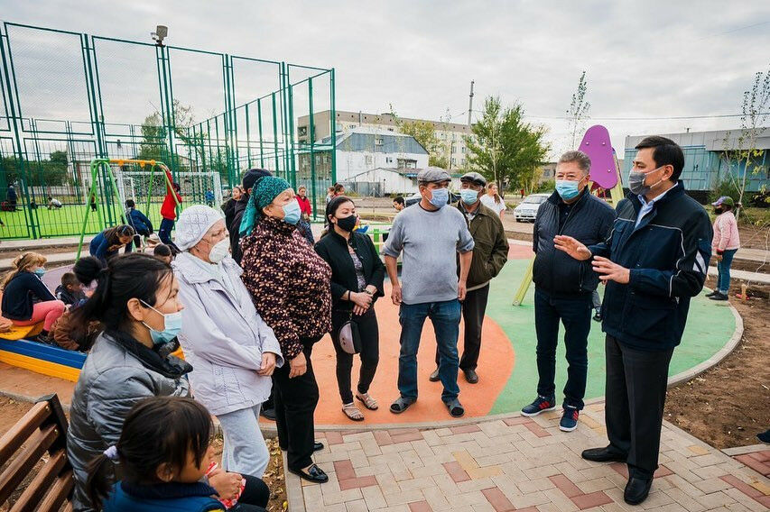 На месте болот и пустырей благоустраивают парки и большие дворы в Нур-Султане – Фото №5
