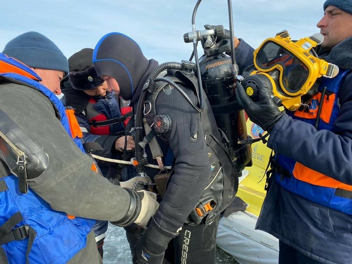 В поисках пропавших рыбаков