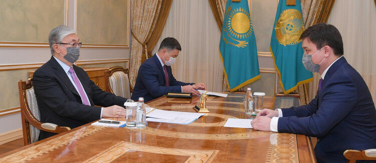 Президент Касым-Жомарт Токаев принял министра национальной экономики Асета Иргалиева