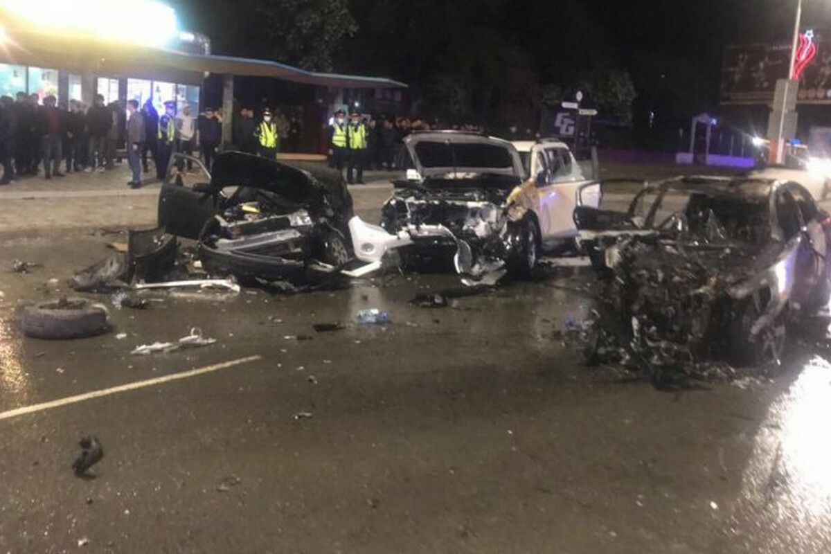 Авария с огоньком