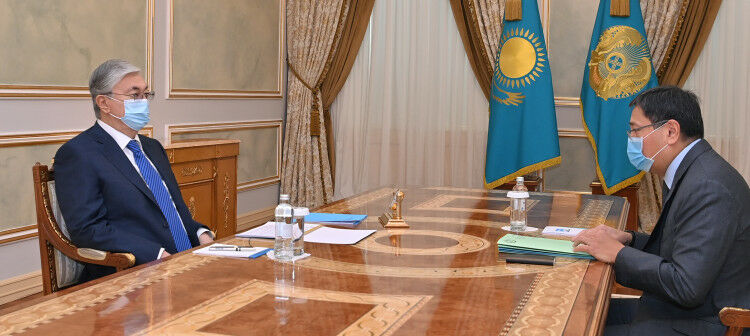 Президент Казахстана Касым-Жомарт Токаев принял председателя Национального банка Ерболата Досаева