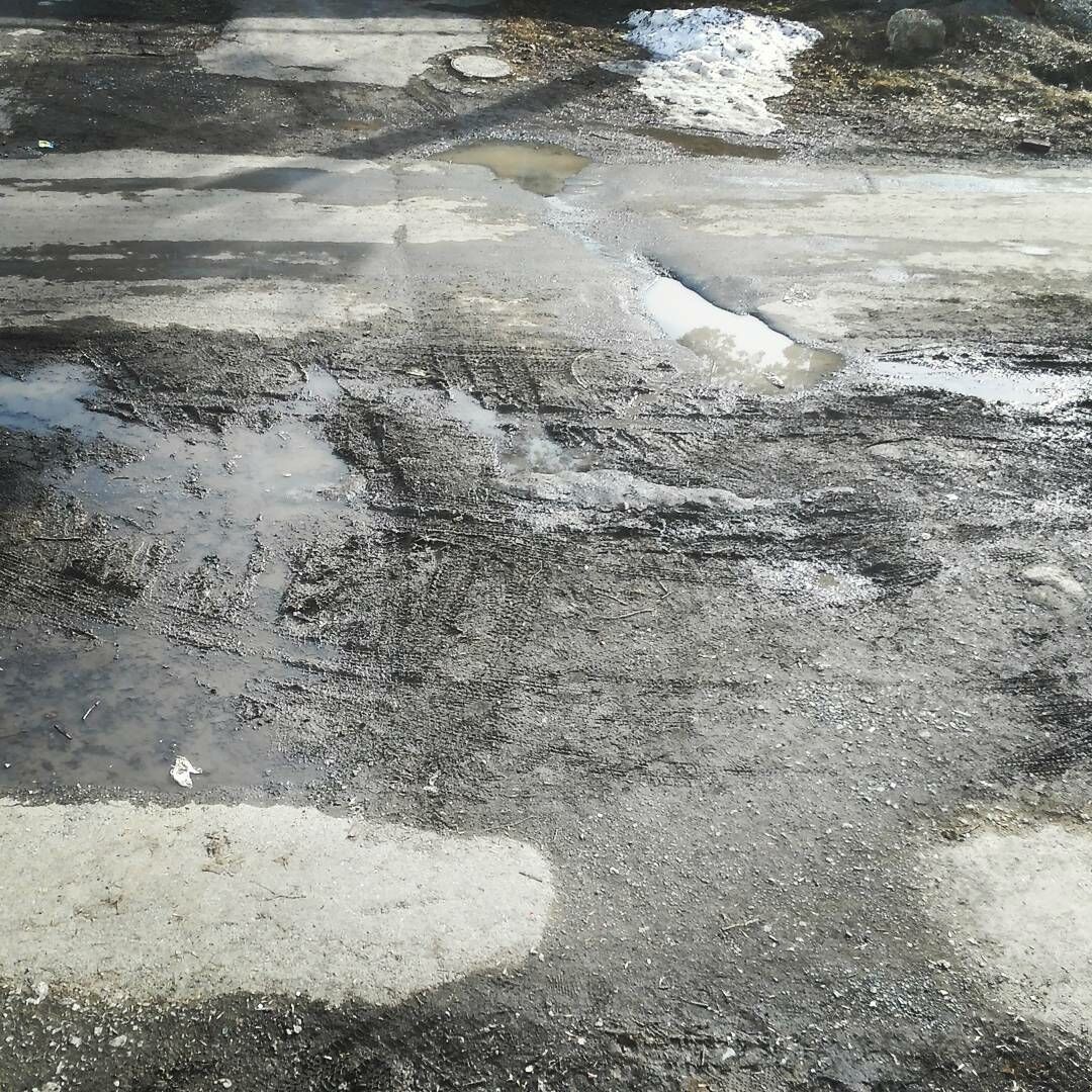 Дороги исчезают по весне