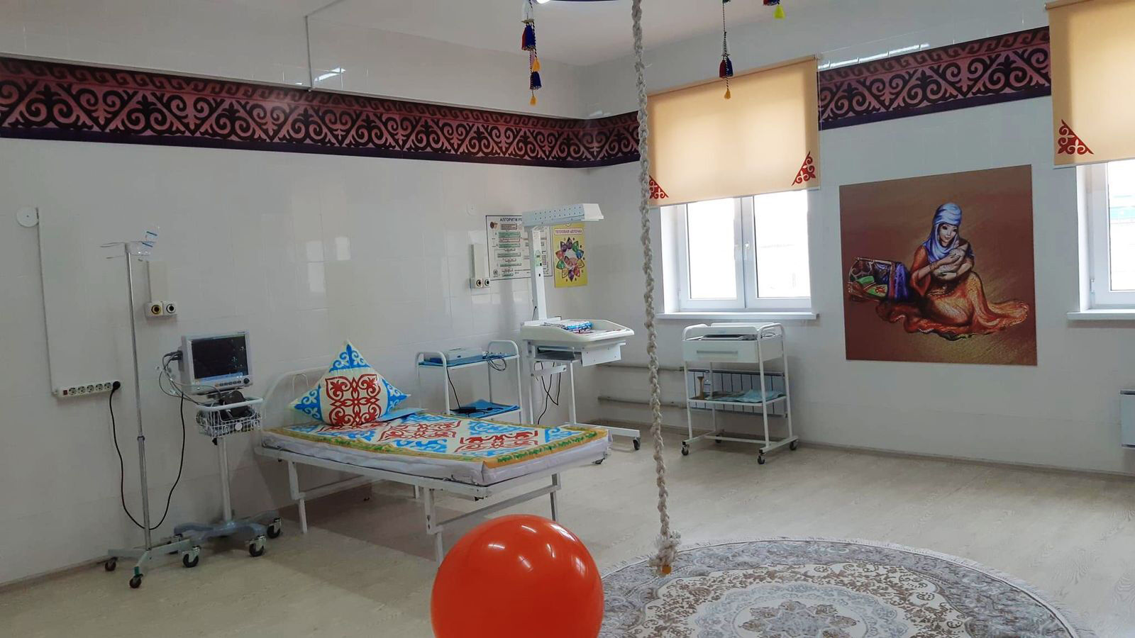 Колоритный интерьер