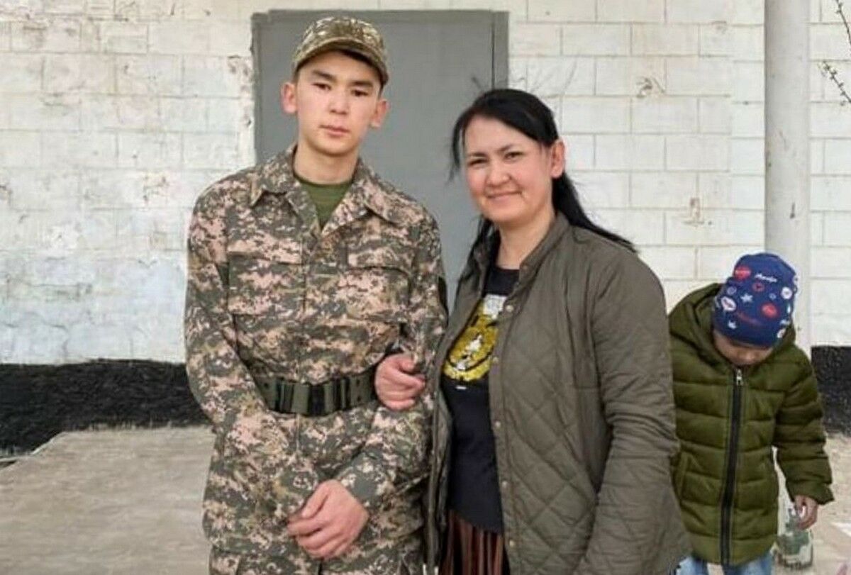 Гибель новобранца в строю