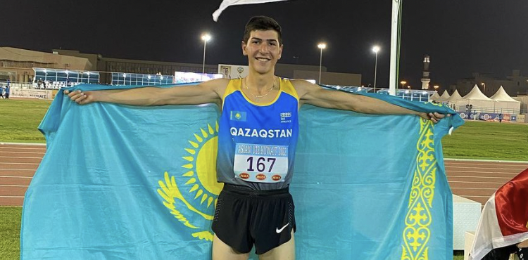 Казахстанский спортсмен занял второе место на чемпионате Азии по легкой атлетике