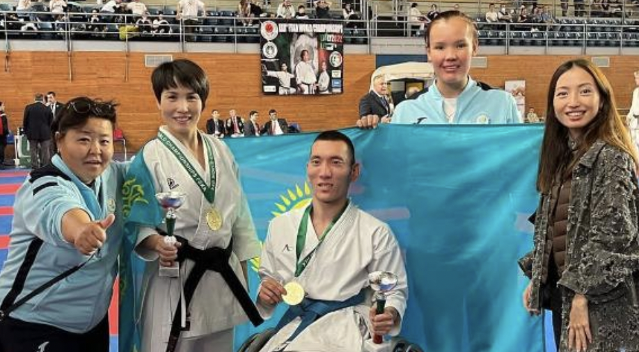 Пара-каратисты из Астаны выиграли чемпионат мира в Италии