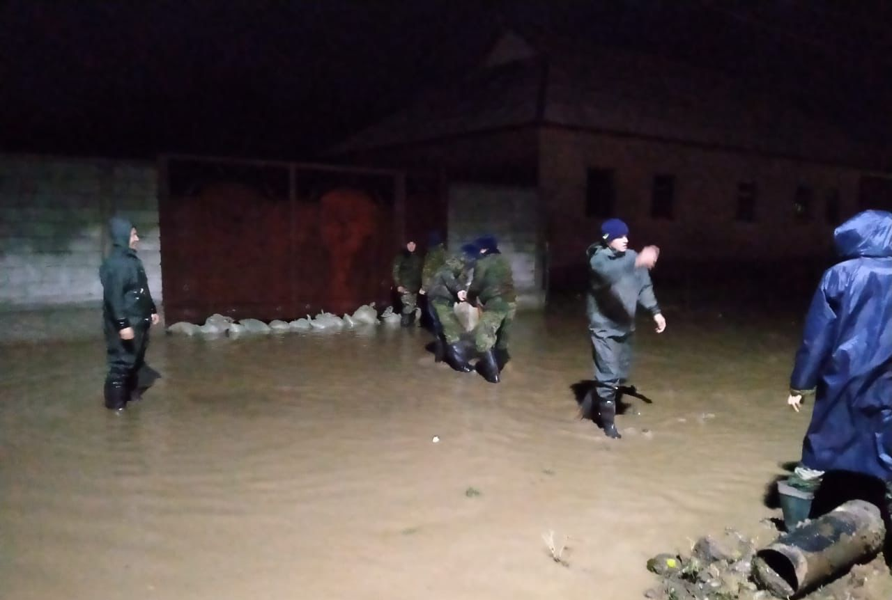 Подтопления произошли из-за обильных дождей в Туркестанской области