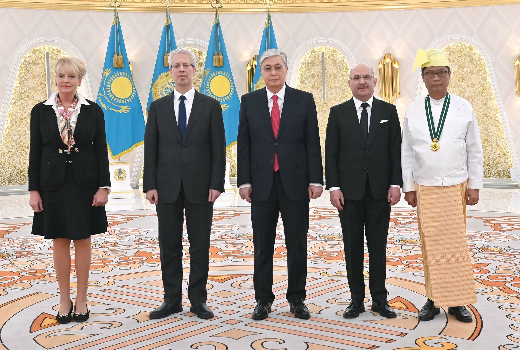 Президент Касым-Жомарт Токаев принял верительные грамоты послов ряда государств