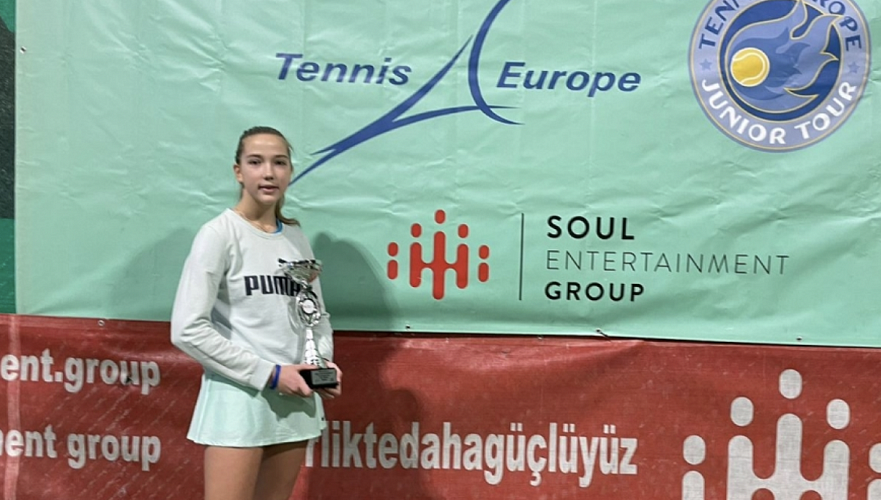 Юная теннисистка из Казахстана выиграла престижный турнир в Турции