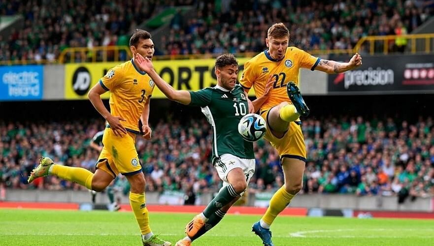 Казахстан сенсационно обыграл Ирландию в квалификационном матче на Евро-2024