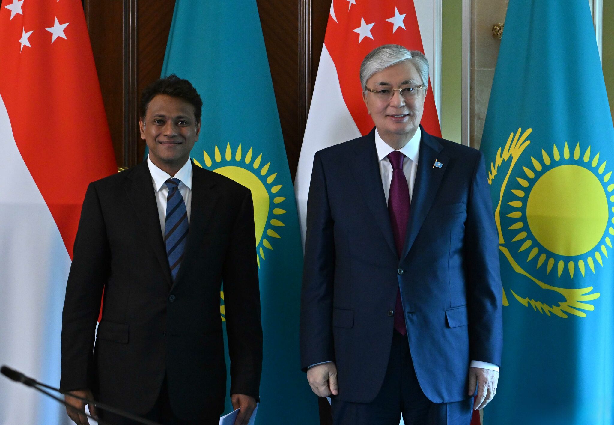 Президент Казахстана принял заместителя председателя правления Indorama Corporation Амита Лохиа