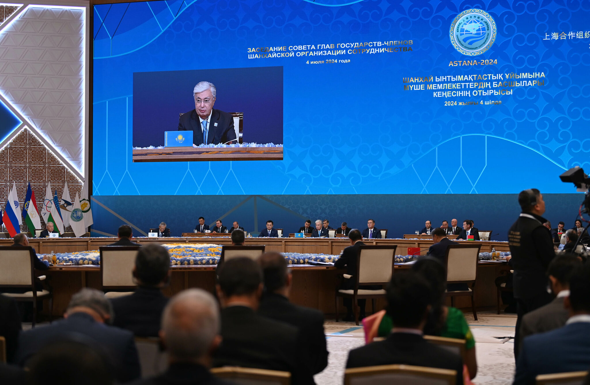 Президент Касым-Жомарт Токаев выступил на заседании Совета глав государств – членов ШОС