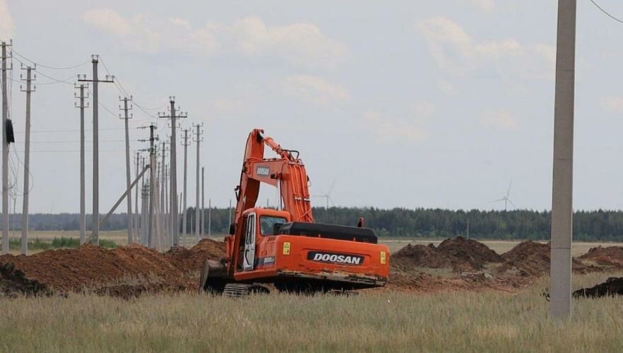 Канал для защиты от паводков строят близ Астаны