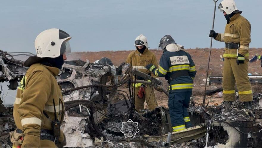 Спасатели из Азербайджана прибыли на место авиакатастрофы близ Актау