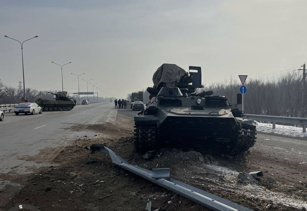 Танк в тумане