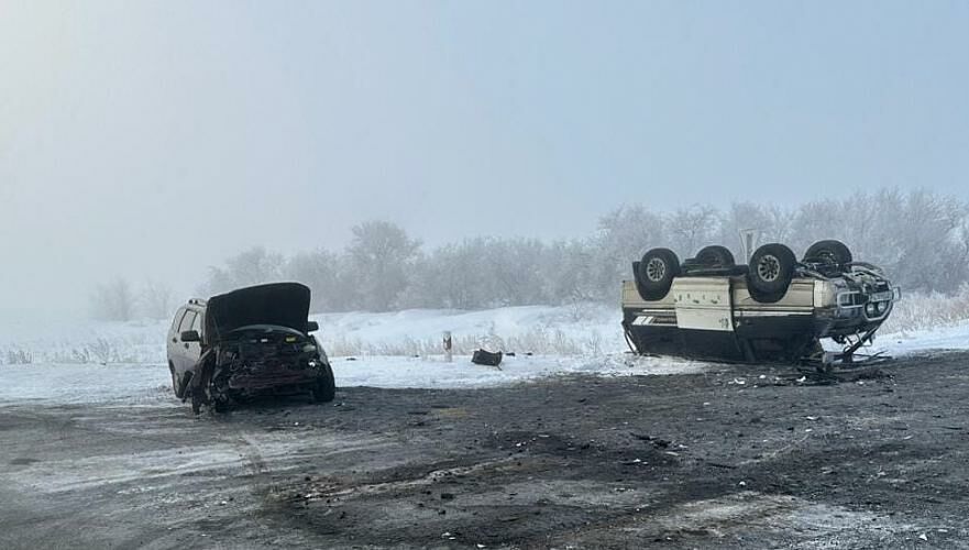 Пассажирка погибла в ДТП с участием пяти автомашин в Павлодарской области
