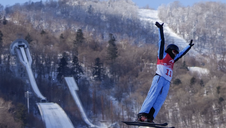 Аяна Жолдас завоевала «бронзу» по фристайл-акробатике на Азиатских играх в Китае