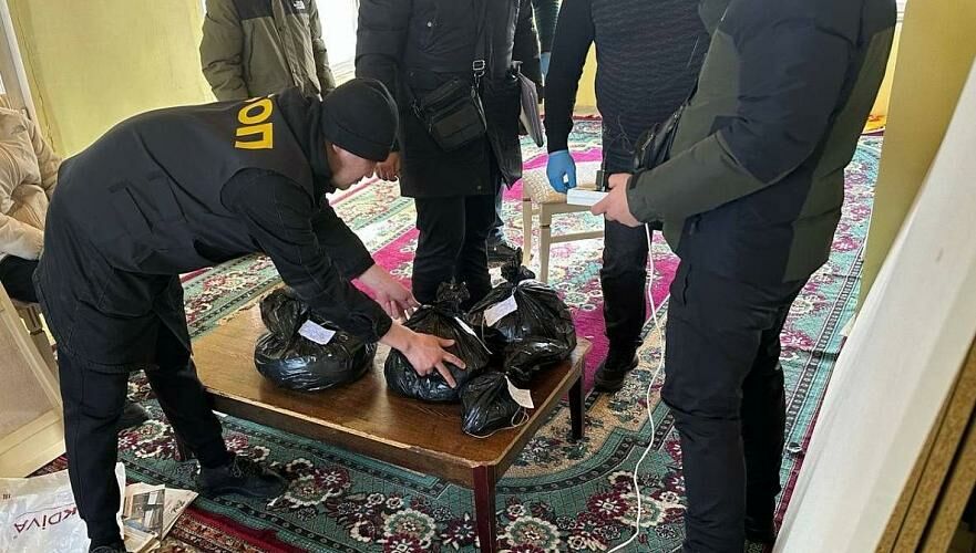 Крупную партию гашиша изъяли в Костанайской области