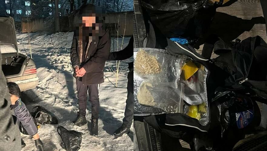 Крупную партию «синтетики» изъяли в Алматы