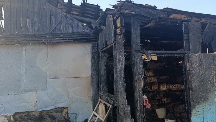 Мужчина погиб при пожаре в Павлодарской области