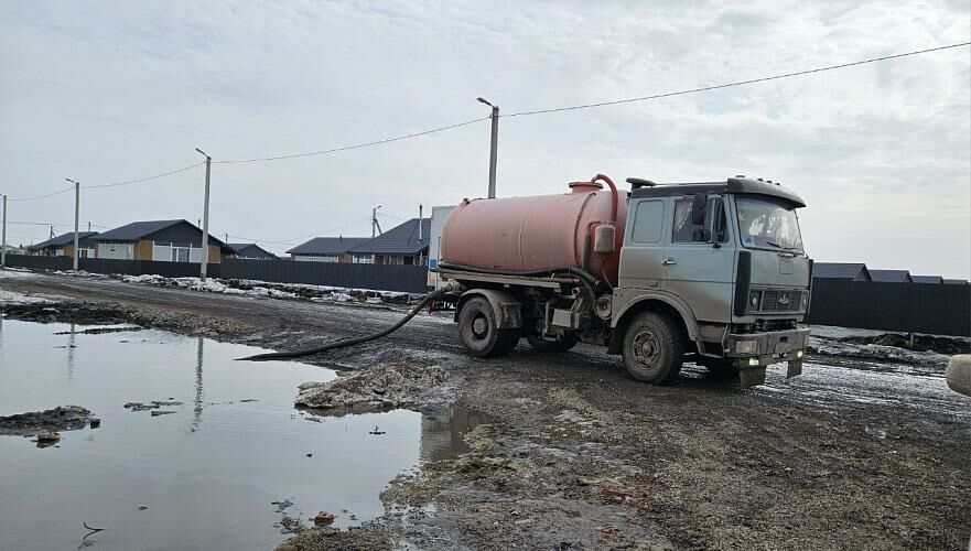 Подтопления зафиксированы в Петропавловске