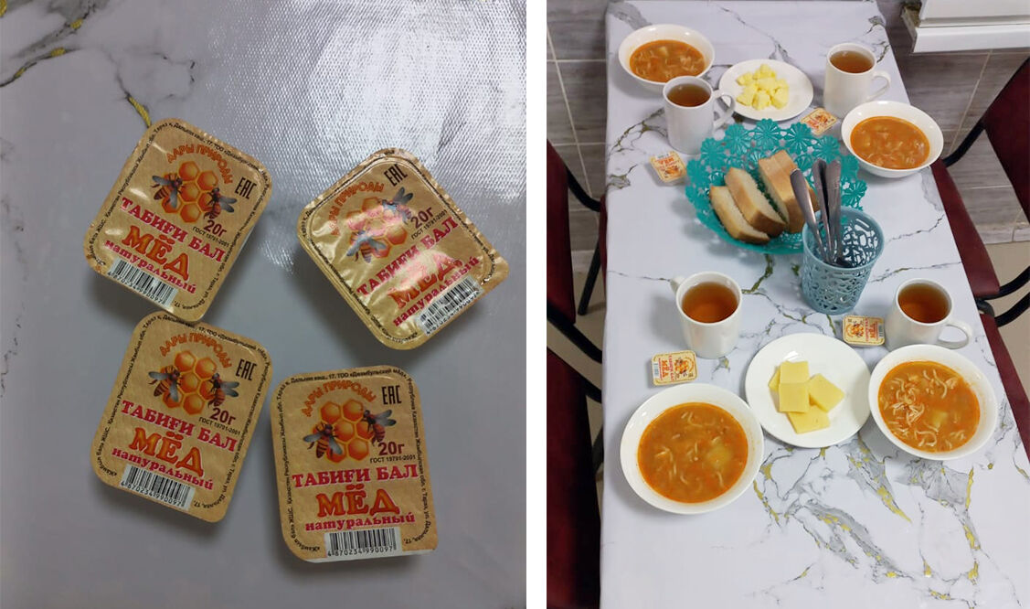 Бочка дёгтя  в брикете мёда