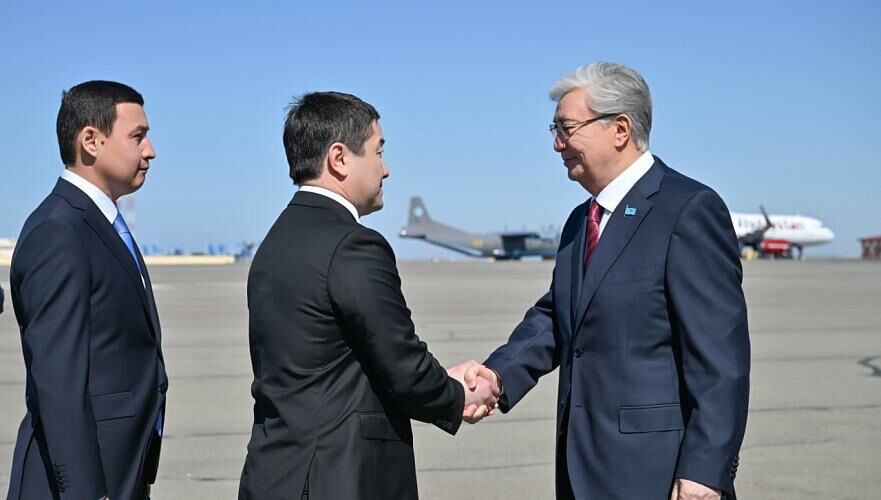 Токаев прибыл в Мангистаускую область