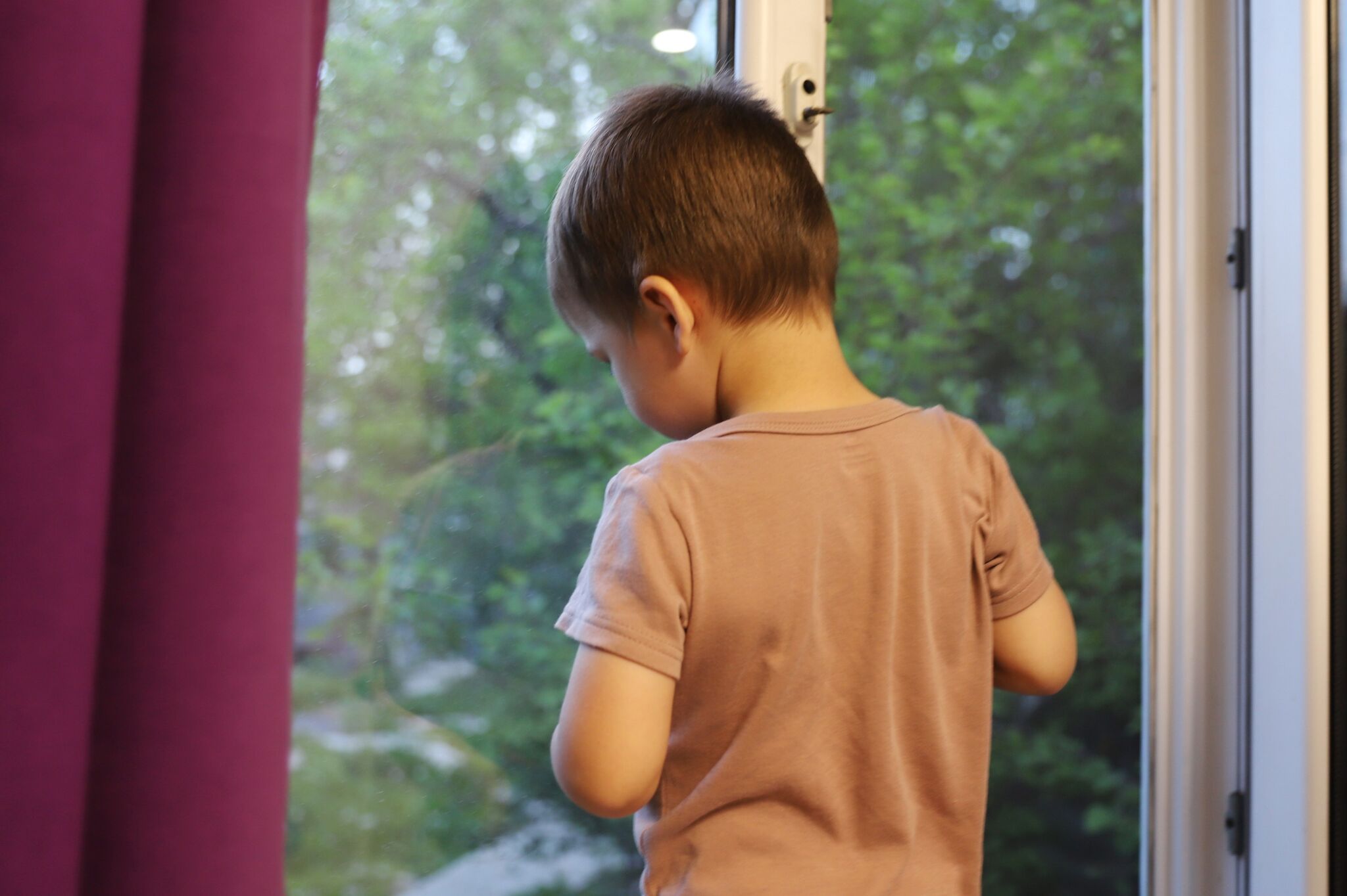 На краю подоконника