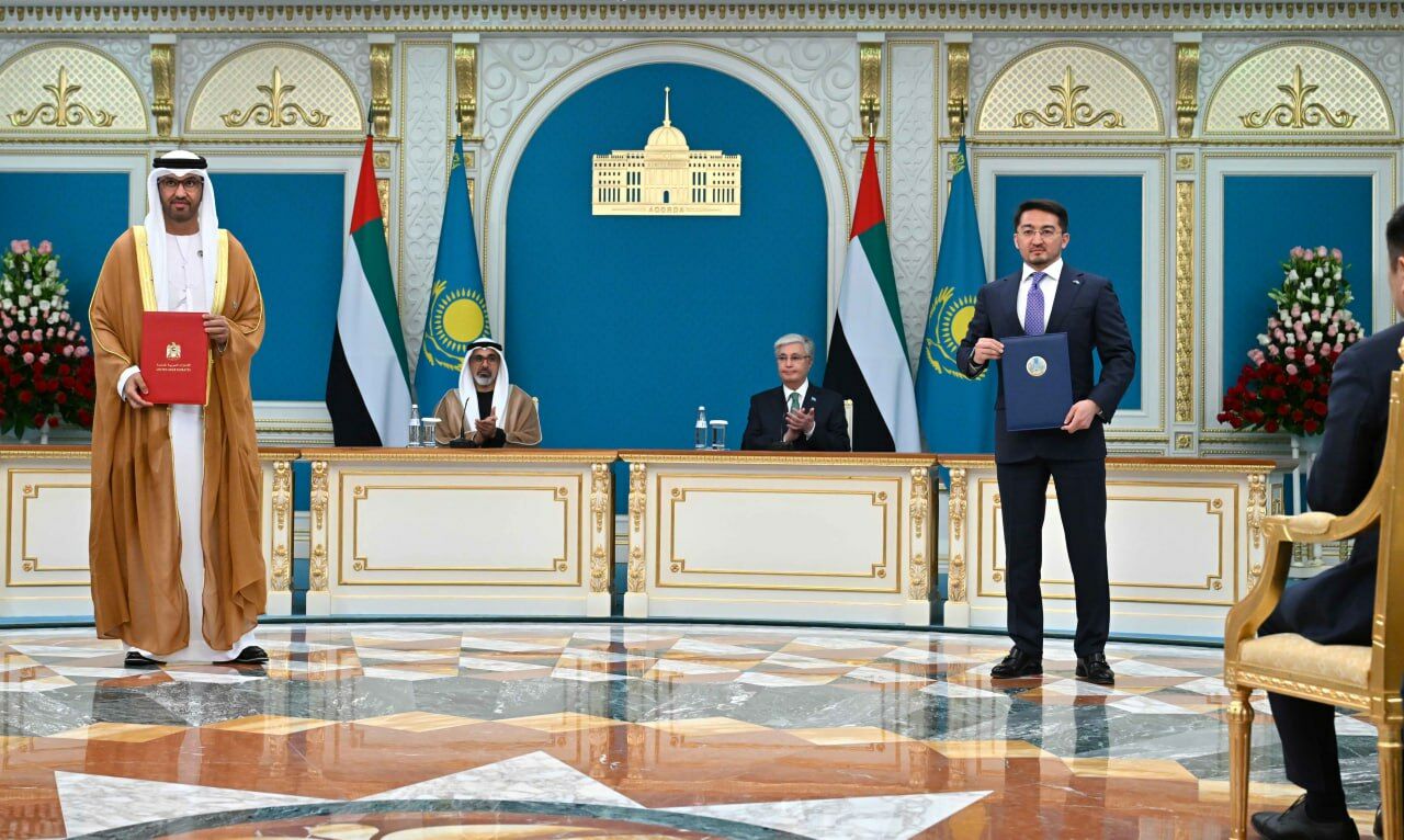 Казахстан заключил с ОАЭ ряд стратегических меморандумов и соглашений