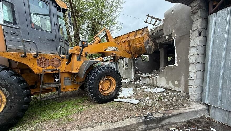 18 незаконных построек снесли в Алматы с начала 2025 года