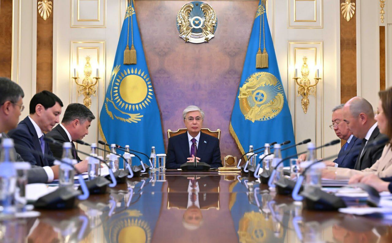 Глава государства принял годовой отчет Национального банка Казахстана