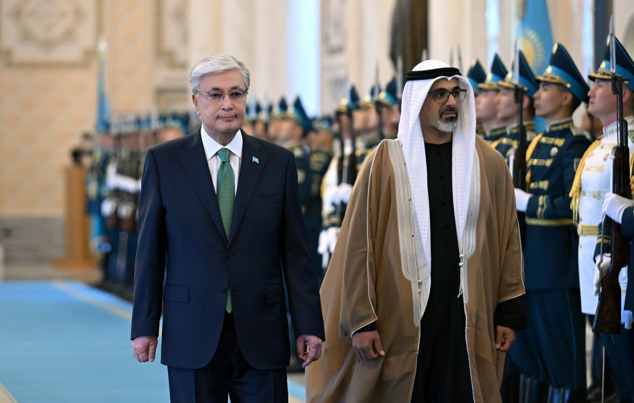 Токаев встретился с Наследным принцем Абу-Даби