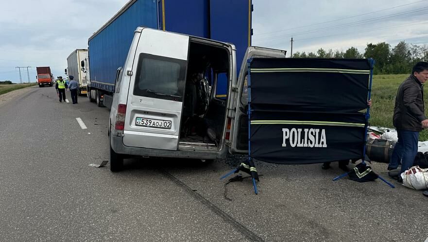 Шестеро погибли и пятеро пострадали в ДТП в Костанайской области