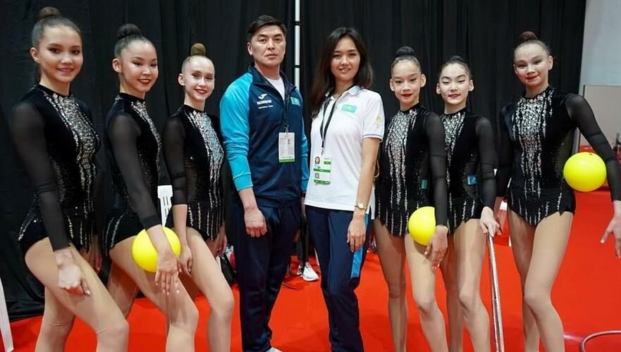 Казахстанские гимнастки выиграли третье «золото» чемпионата Азии в Сингапуре