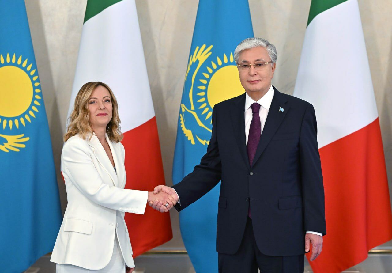 Токаев и Джорджа Мелони провели переговоры