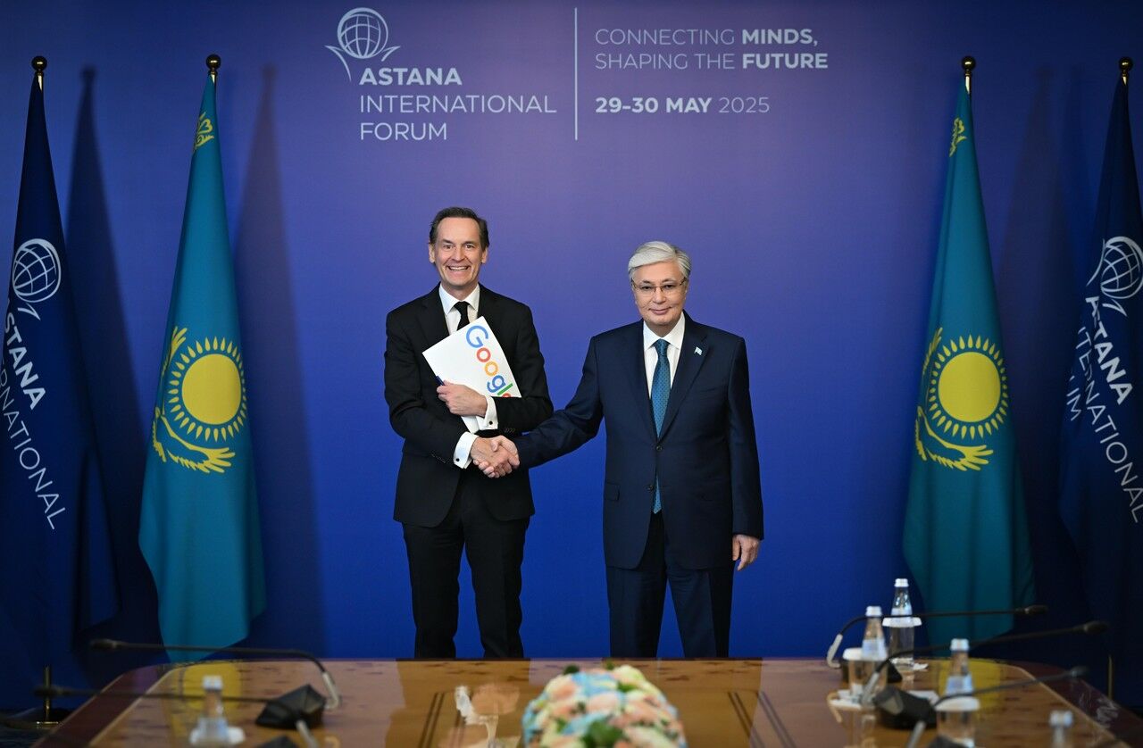 Глава государства принял вице-президента Google по Центральной и Восточной Европе Патрика Ворнкинга