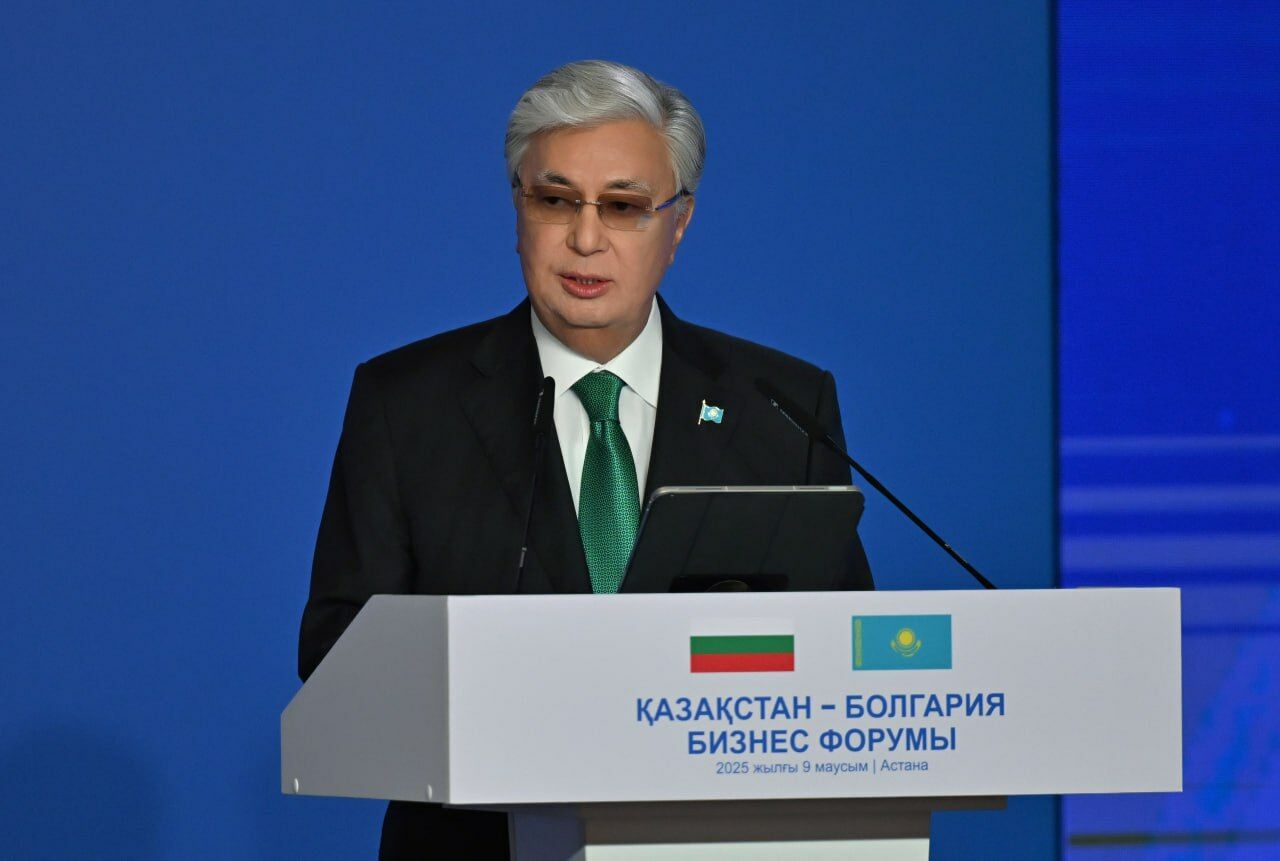 Глава государства выступил на бизнес-форуме «Казахстан –Болгария»