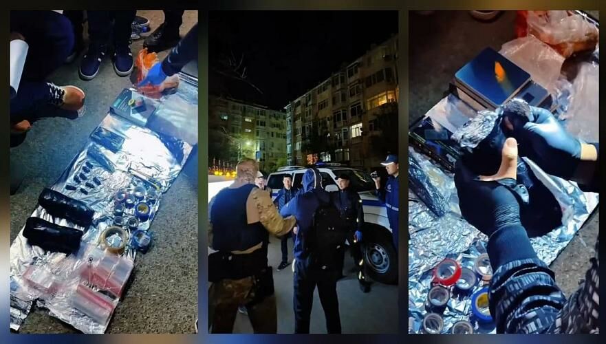 Мужчина задержан по подозрению в сбыте наркотиков в Атырау