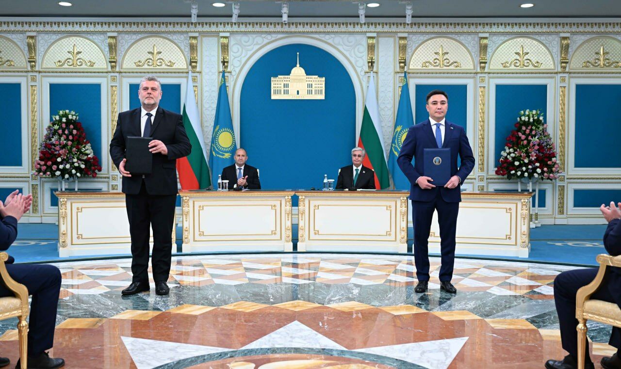 Казахстан и Болгария подписали ряд двухсторонних документов