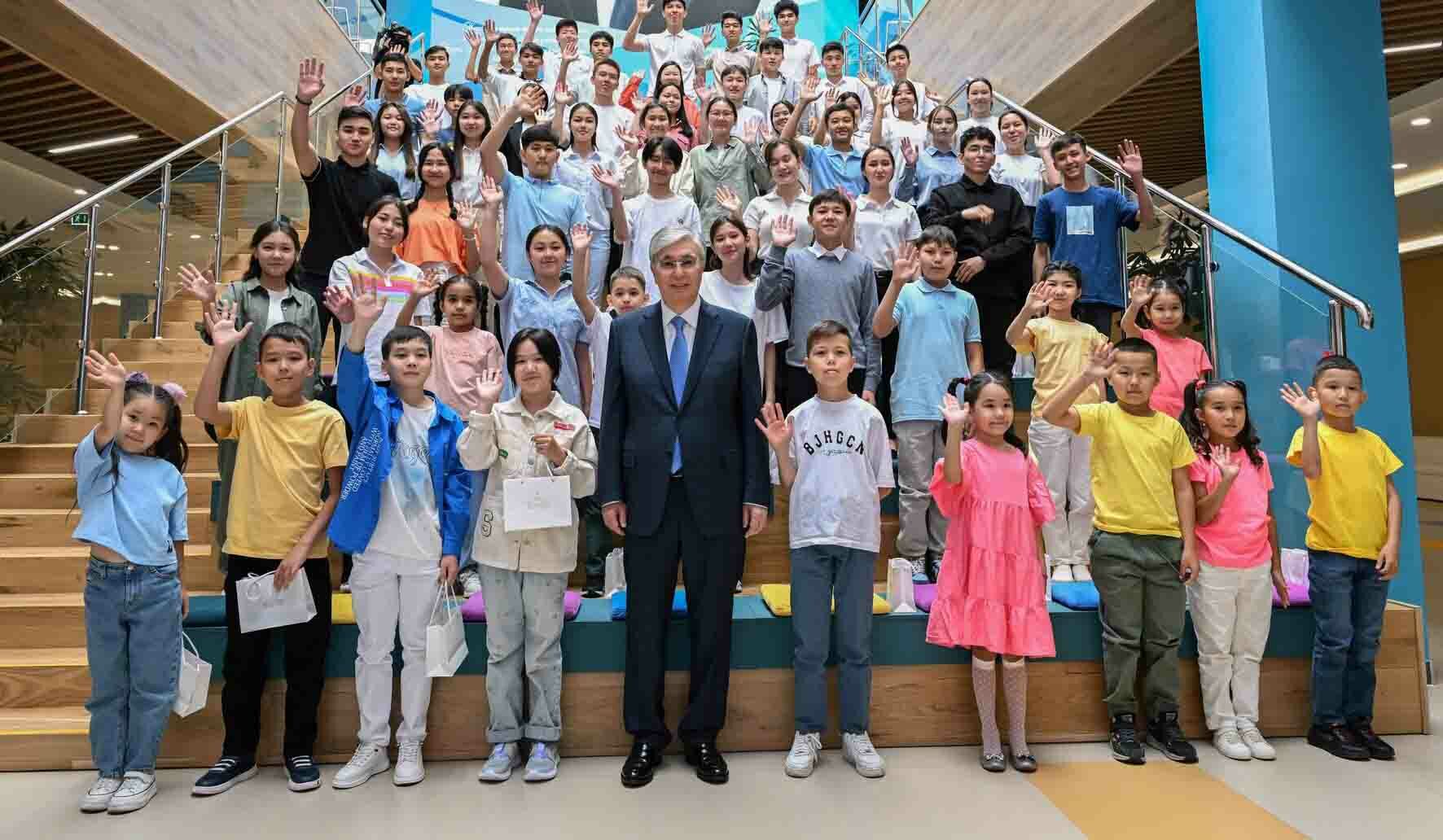 Токаев поздравил с Днем защиты детей