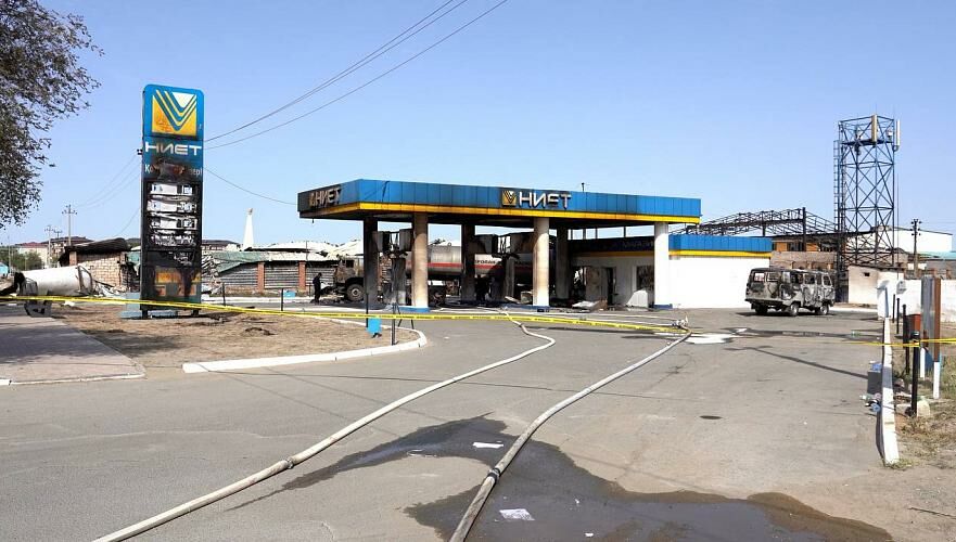 Шестеро пострадавших при пожаре на АЗС в Кульсары отпущены на амбулаторное лечение