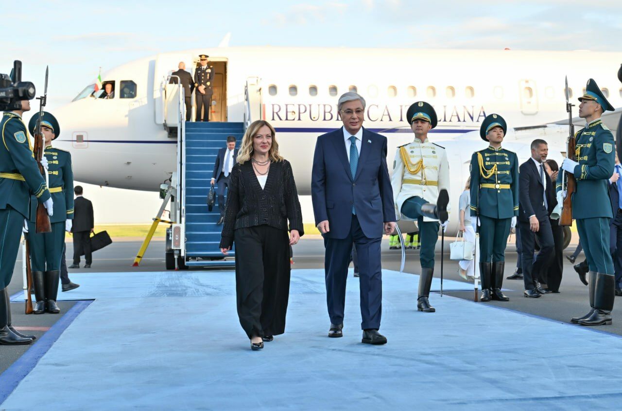 Премьер Италии Джорджа Мелони прибыла в Казахстан