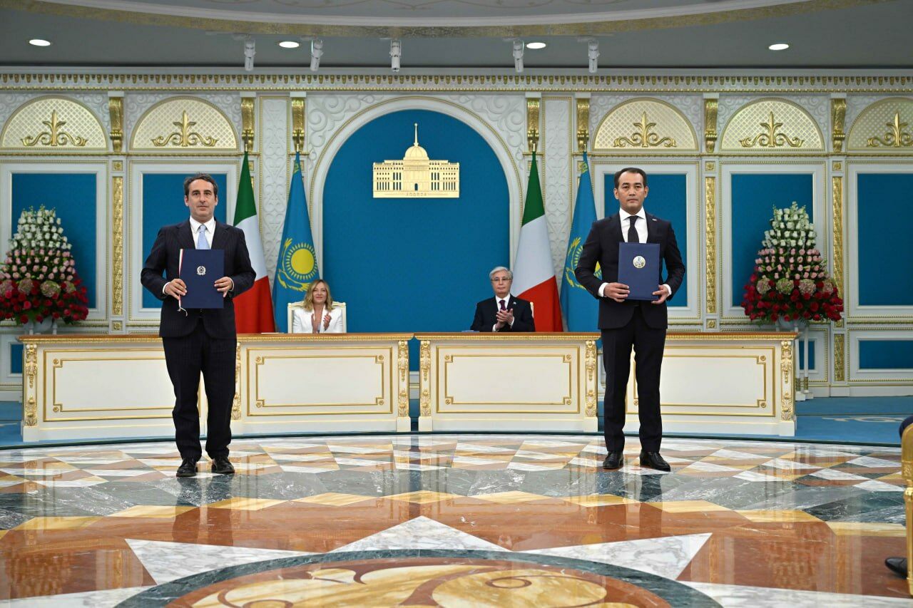 Касым-Жомарт Токаев и Джорджа Мелони договорились о расширении стратегического партнерства