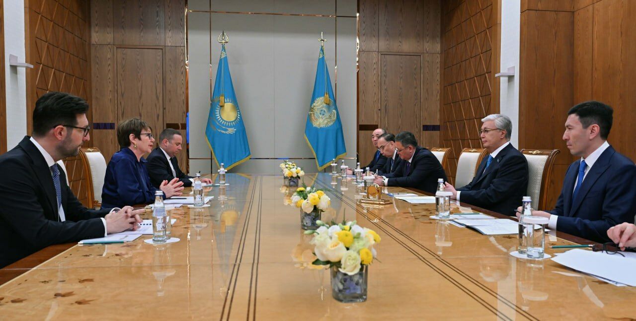 Токаев встретился с Президентом Европейского банка реконструкции и развития Одиль Рено-Бассо